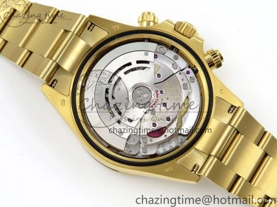 MiroTime 0323 Daytona 116508 QF 1:1 Best Edition Black Diamonds Dial on YG Bracelet SH4130 V3 (Gain Weight) Popular 1719